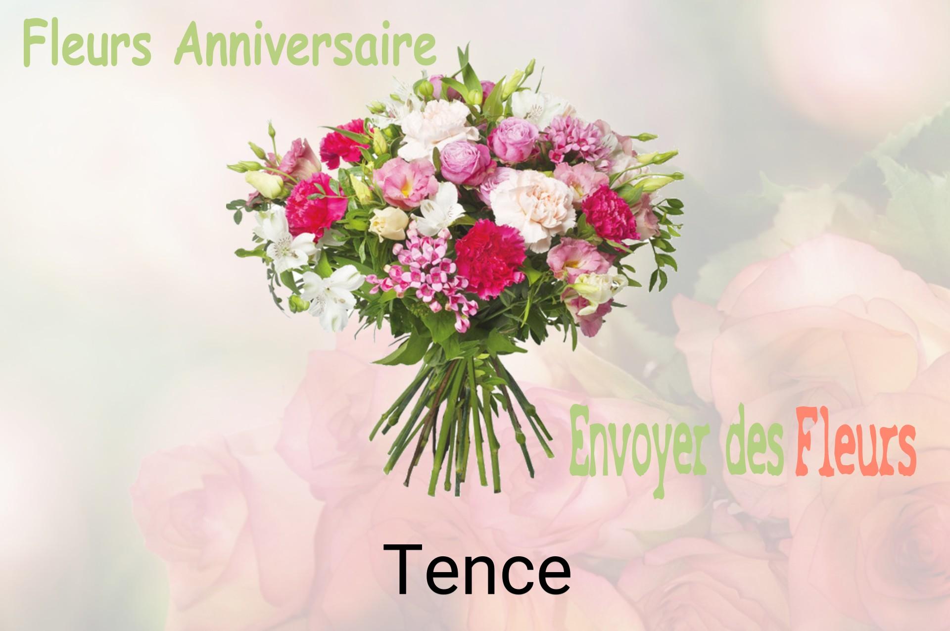 Bouquet de fleurs d’anniversaire livré à Tence